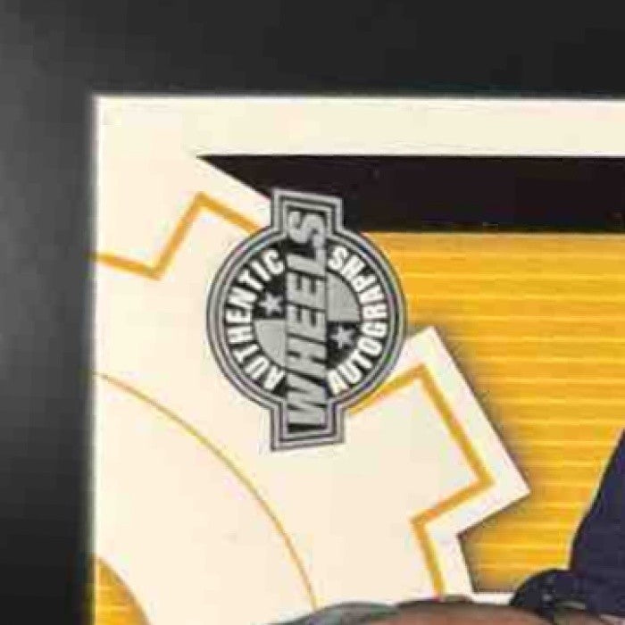 2002 Wheels High Gear Autographs #50 Joe Ruttman On Card Signature - Sports Cards