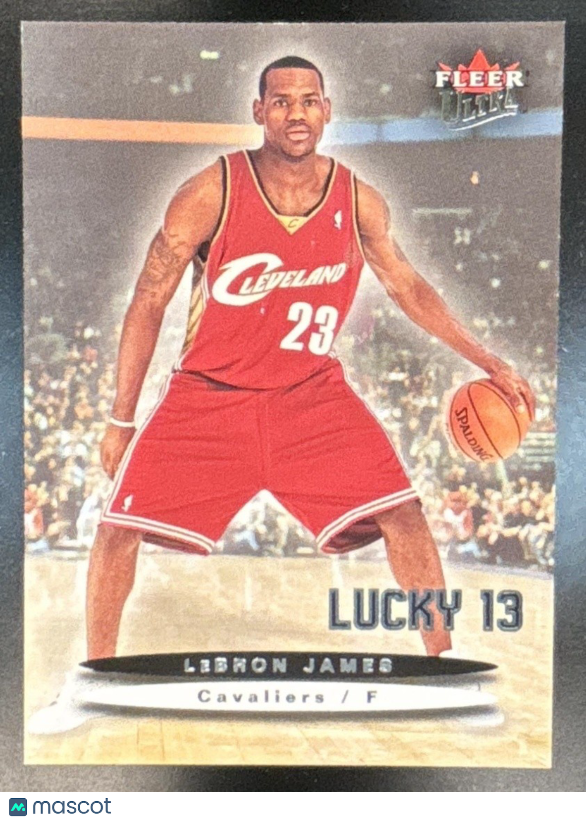2003-04 Fleer Ultra LeBron James EX /500 #171 RC Cleveland Cavaliers - Sports Cards