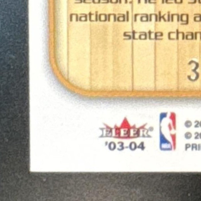 2003-04 Fleer Ultra LeBron James EX /500 #171 RC Cleveland Cavaliers - Sports Cards