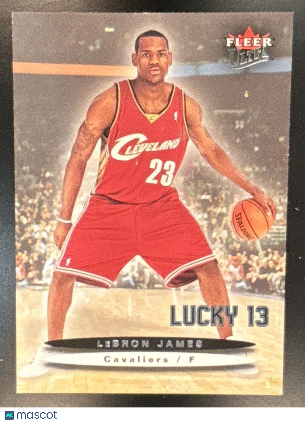 2003-04 Fleer Ultra LeBron James LUCKY 13 /500 #171 RC Cleveland Cavaliers - Sports Cards