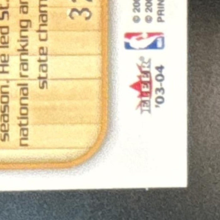2003-04 Fleer Ultra LeBron James LUCKY 13 /500 #171 RC Cleveland Cavaliers - Sports Cards