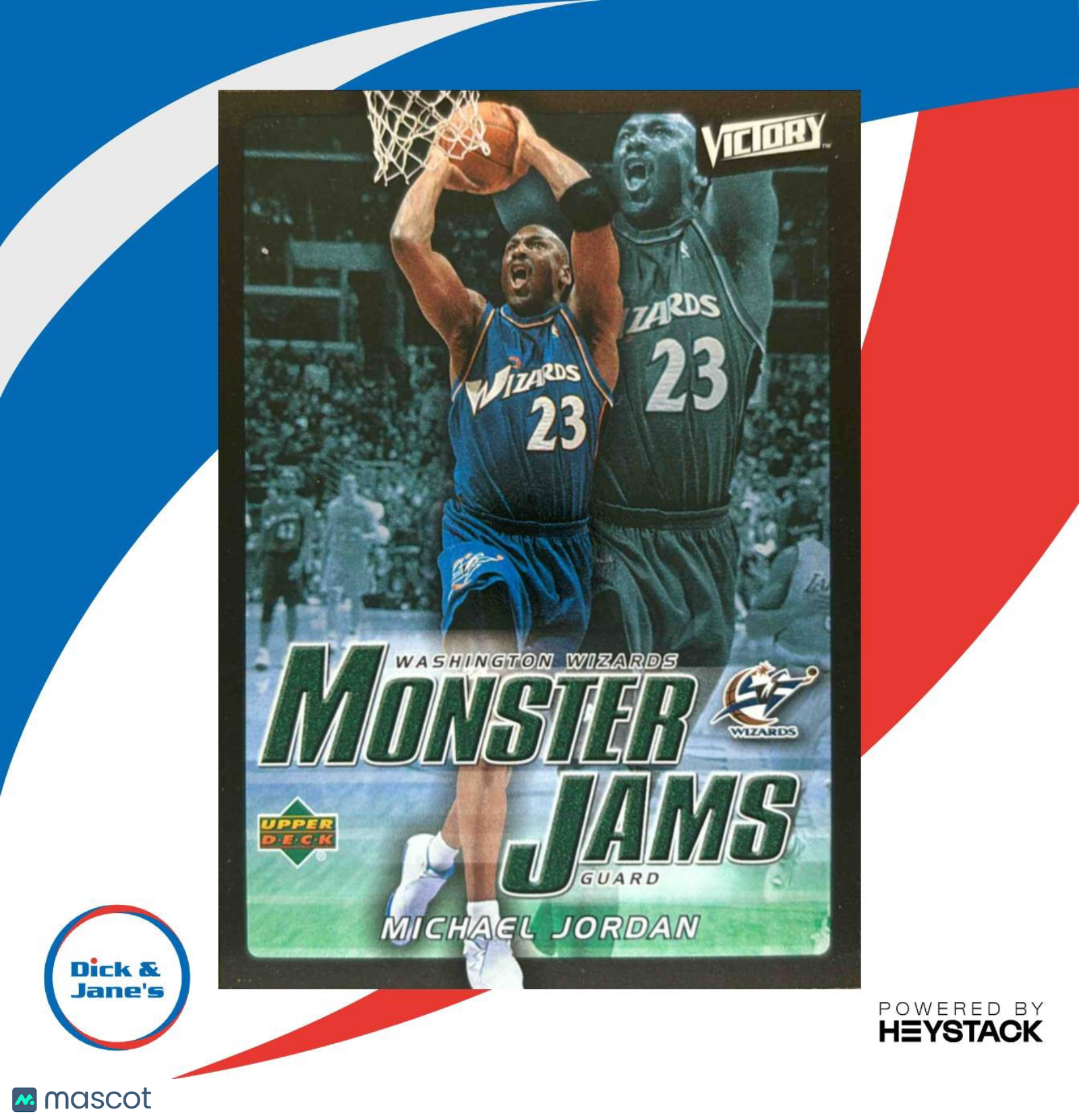 2003-04 Upper Deck Victory Michael Jordan #212 Washington Wizards - Sports Cards