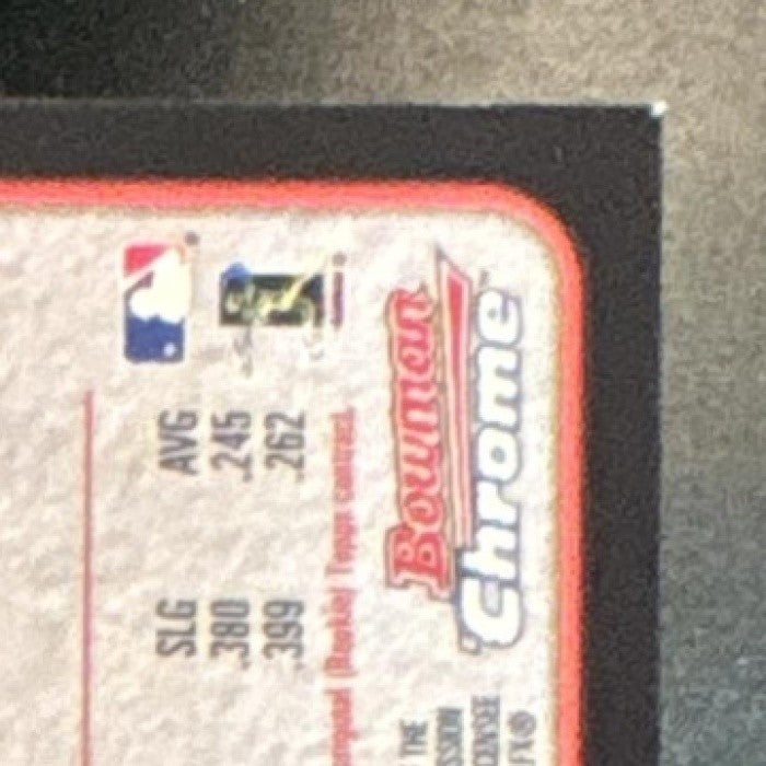 2003 Bowman Chrome Jimmy Rollins Refractor #72 Philadelphia Phillies - Sports Cards
