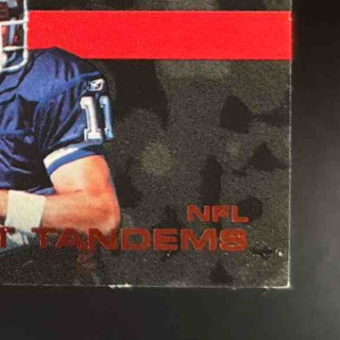 2003 Fleer Hot Prospects Joey Harrington Drew Bledsoe Tandems Red /10 #JH-DB - Sports Cards