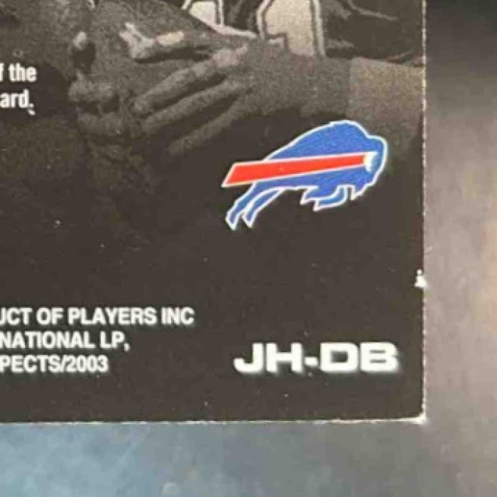 2003 Fleer Hot Prospects Joey Harrington Drew Bledsoe Tandems Red /10 #JH-DB - Sports Cards