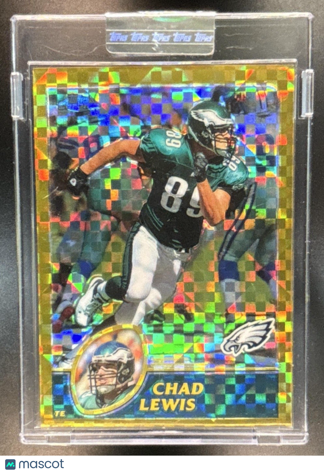 2003 Topps Chrome Chad Lewis Gold Xfractors /101 #66 Philadelphia Eagles - Sports Cards