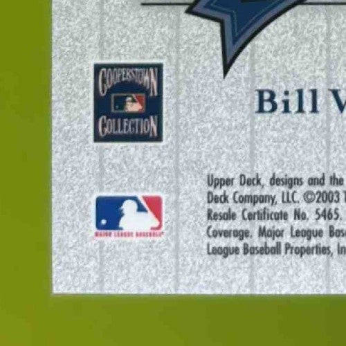 2003 Upper Deck Yankees Signature Series Bill Virdon Pride of New York Auto Sports Cards