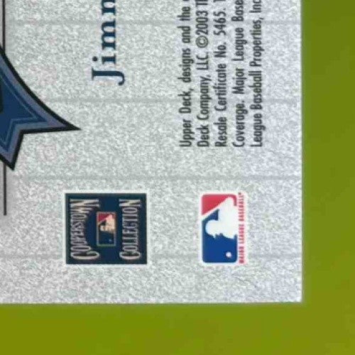 2003 Upper Deck Yankees Signature Series Jimmy Key Pride of New York Auto #PN-KE - Sports Cards