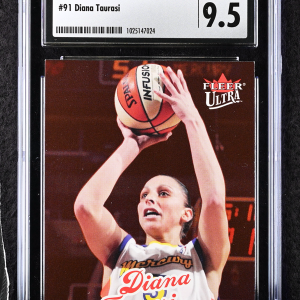 WNBA Diana Taurasi RC サインカード 2004-05 Fleer Ultra WNBA Diana Taurasi #91 CGC 9.5