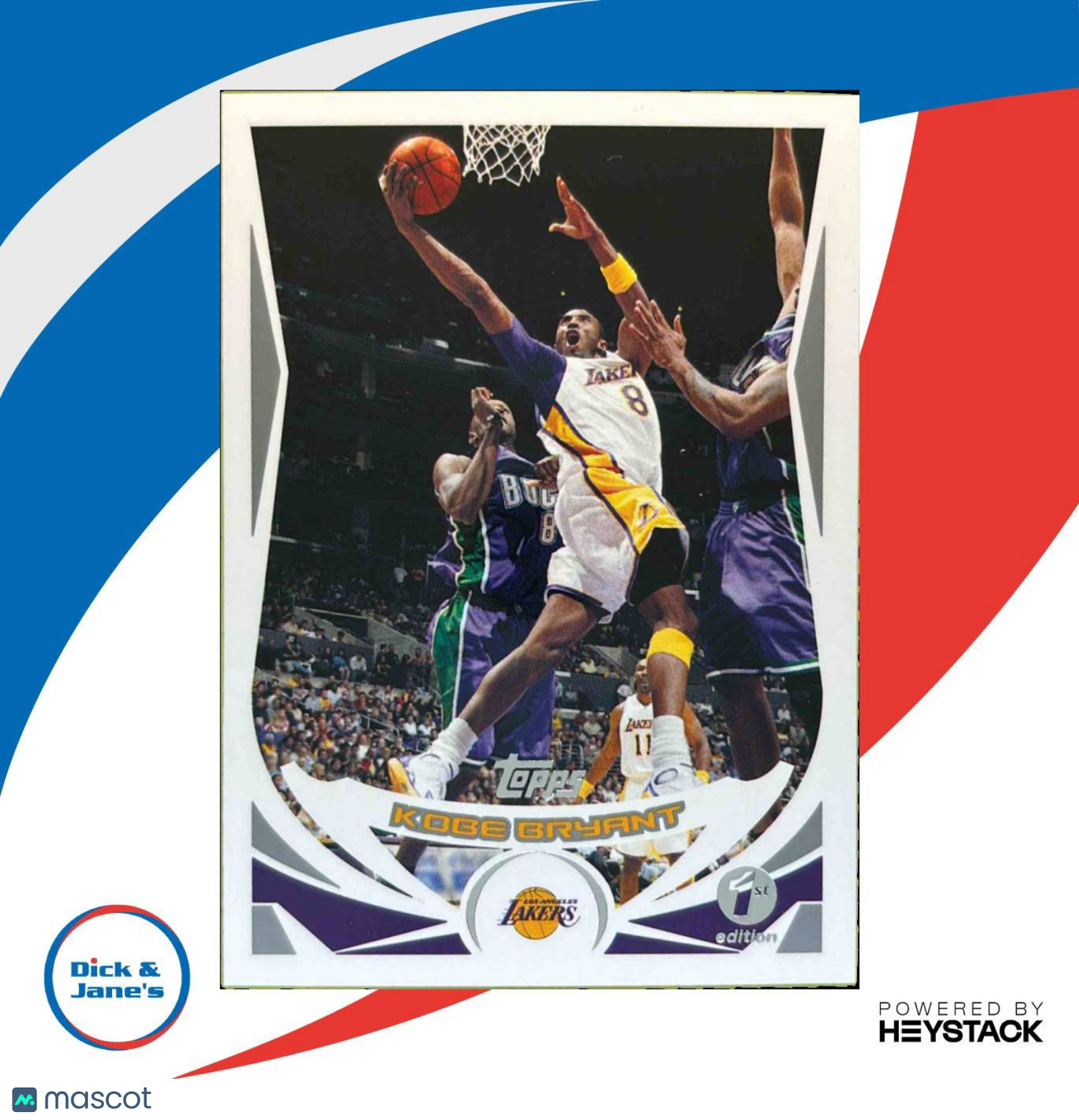 2004-05 Topps 1st Edition Kobe Bryant #8 Los Angeles Lakers - Sports Cards