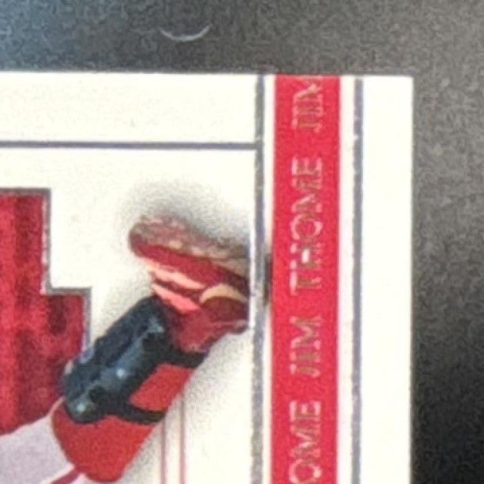 2004 Donruss Timelines Jim Thome Material MEM #25 Philadelphia Phillies - Sports Cards
