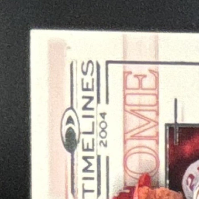 2004 Donruss Timelines Jim Thome Material MEM #25 Philadelphia Phillies - Sports Cards