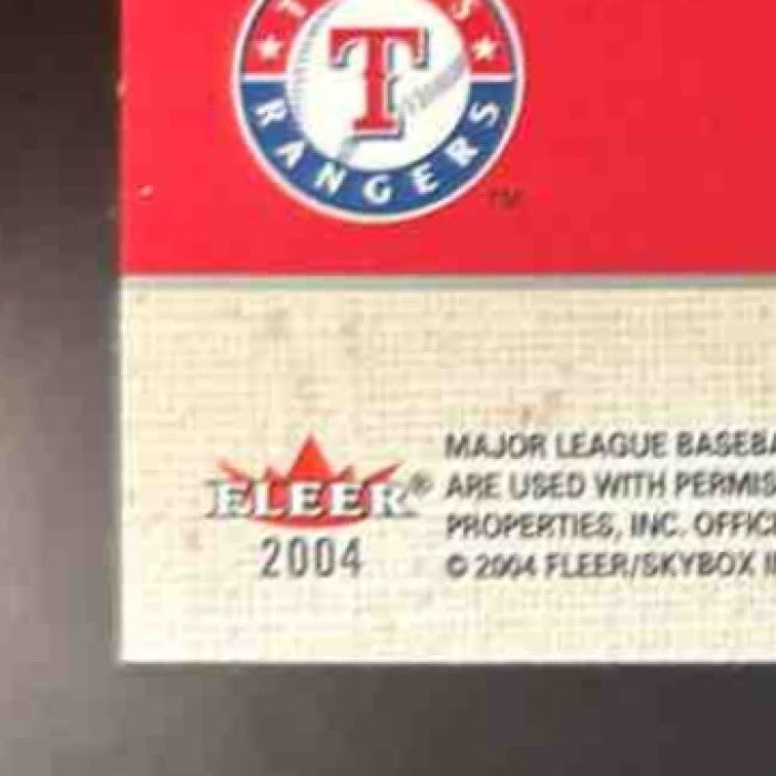 2004 Fleer Platinum Alex Rodriguez Clubhouse Dual Patch /50 Texas Rangers - Sports Cards