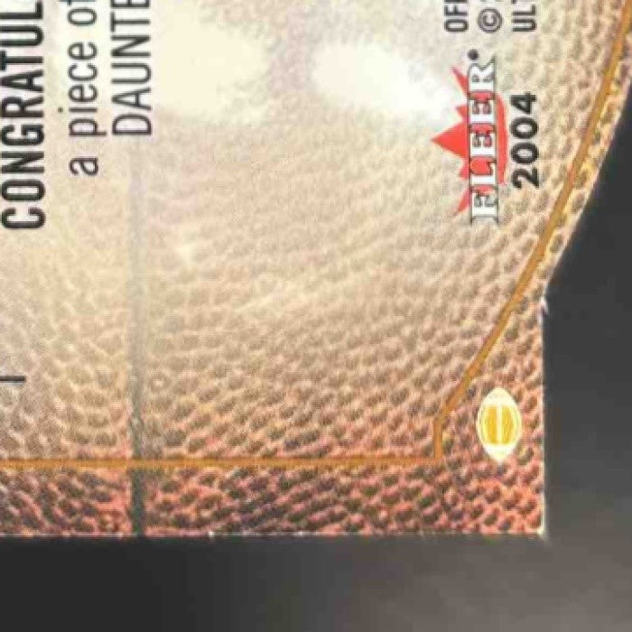 2004 Fleer Ultra Daunte Culpepper Gridiron Producers Game Used MEM Vikings - Sports Cards
