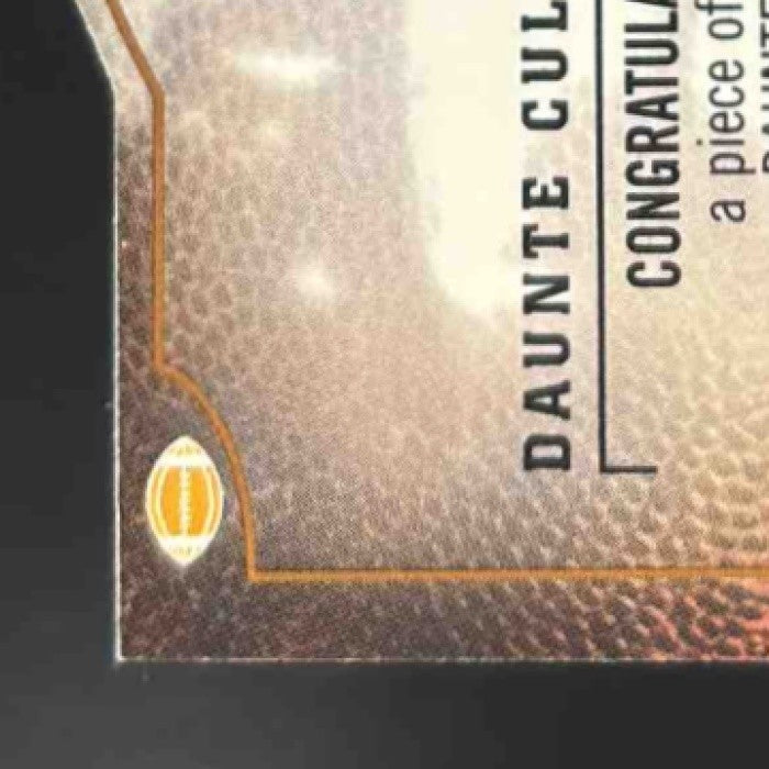 2004 Fleer Ultra Daunte Culpepper Gridiron Producers Game Used MEM Vikings - Sports Cards