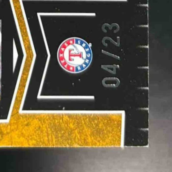 2004 Leaf Certified Cuts Mark Teixeira Patch Auto /23 #187 MEM Auto Texas Ranger - Sports Cards