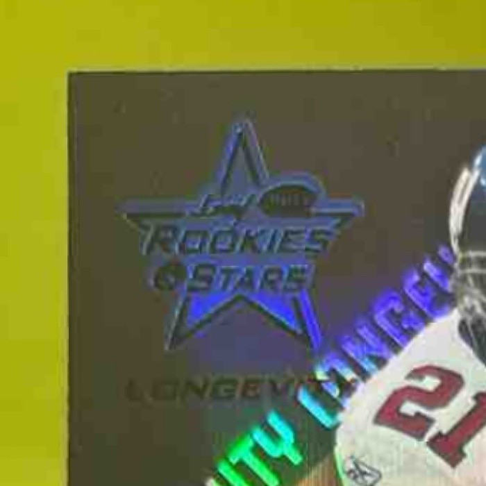 2004 Leaf Rookies & Stars Longevity Tiki Barber Black /75 #62 New York Giants - Sports Cards
