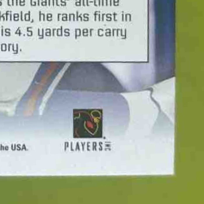 2004 Leaf Rookies & Stars Longevity Tiki Barber Black /75 #62 New York Giants - Sports Cards