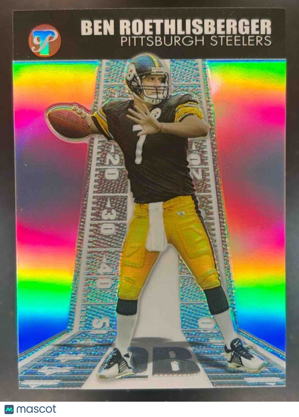 2004 Topps Pristine Ben Roethlisberger Refractor /1099 RC Pittsburgh Steelers - Sports Cards