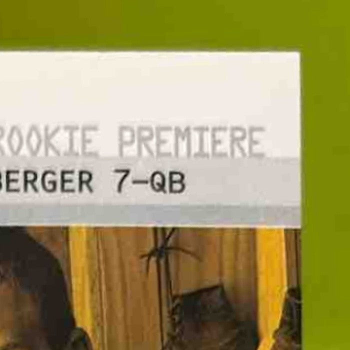 2004 Upper Deck Rookie Premiere Ben Roethlisberger #2 RC Pittsburgh Steelers - Sports Cards