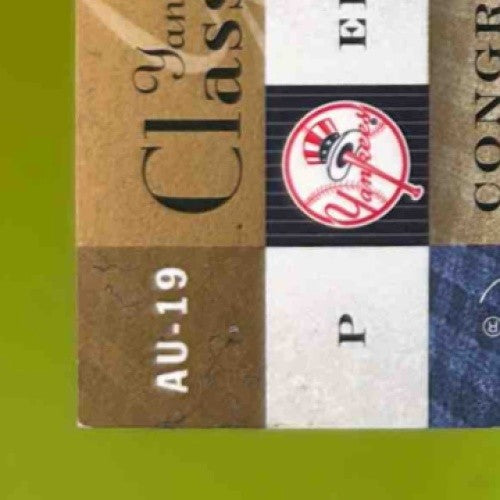 2004 Upper Deck Yankees Classics Ed Figueroa Classic Scripts AU-19 Auto New York - Sports Cards