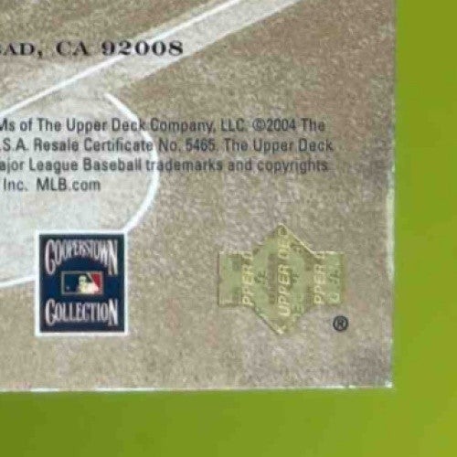 2004 Upper Deck Yankees Classics Phil Linz Classic Scripts #AU-24 Auto New York - Sports Cards