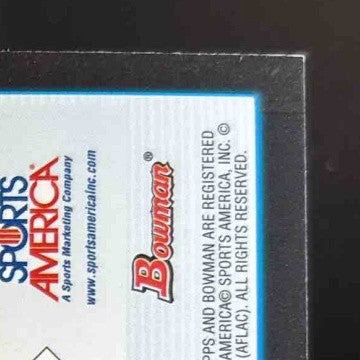 2005 Bowman Draft Hank Conger AFLAC #AFL9 Buy Back Auto 027/100 - Sports Cards