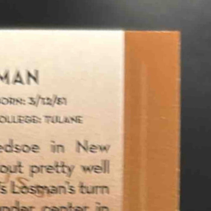 2005 Donruss Classics J.P. Losman Significant Signatures Bronze /100 Auto Bills - Sports Cards