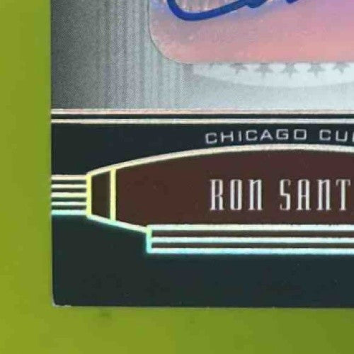 2005 Donruss Signature Ron Santo Autograph #32 Chicago Cubs - Sports Cards
