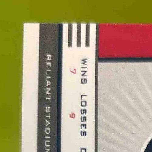 2005 Playoff Contenders Vernand Morency #180 RC Auto Houston Texans - Sports Cards