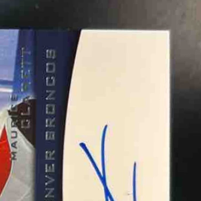 2005 SP Authentic Maurice Clarett Scripts for Success Auto #SS-MO Denver Broncos - Sports Cards