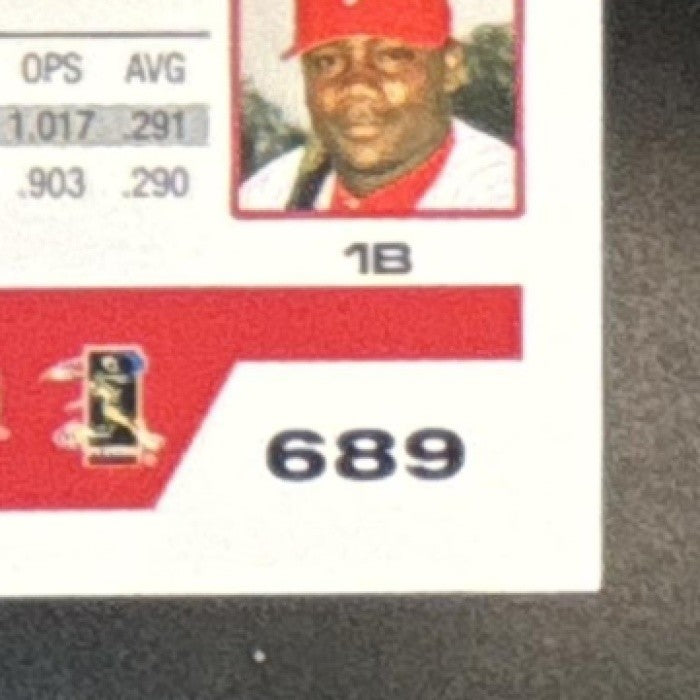 2005 Topps Ryan Howard Cole Hamels #689 Philadelphia Phillies - Sports Cards