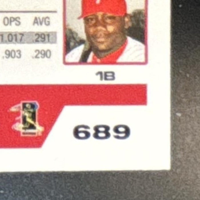 2005 Topps Ryan Howard Cole Hamels #689 Philadelphia Phillies - Sports Cards