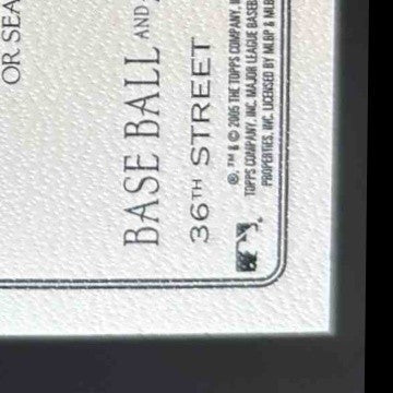 2005 Topps Turkey Red Jim Thome Relics #TRR-JT Philadelphia Phillies - Sports Cards