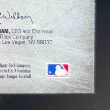 2005 Upper Deck Hall of Fame Red Schoendienst Seasons Auto Silver /15 Cardinals - Sports Cards