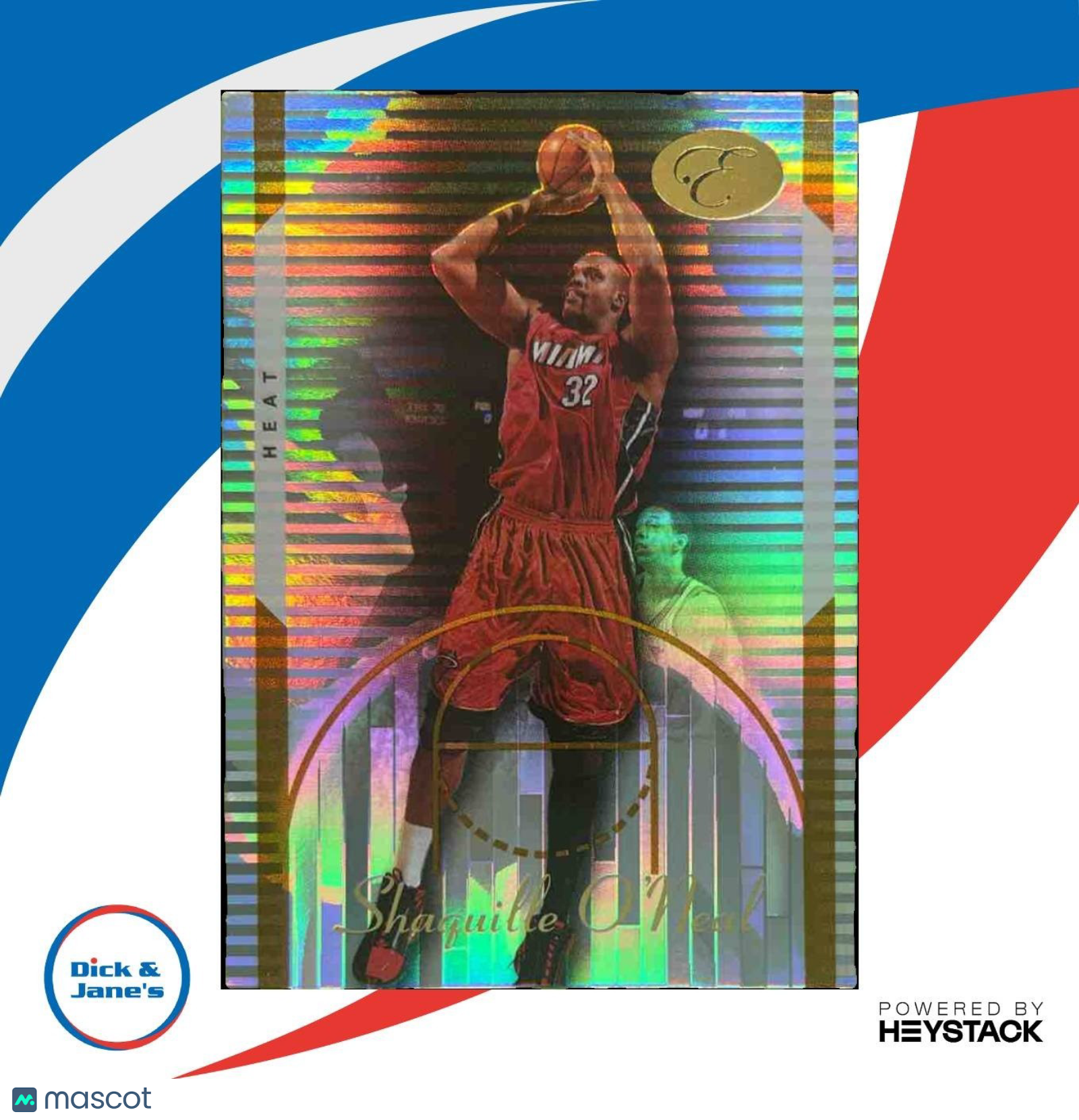 2006-07 Bowman Elevation Shaquille O’Neal Gold /99 #32 Miami Heat - Sports Cards