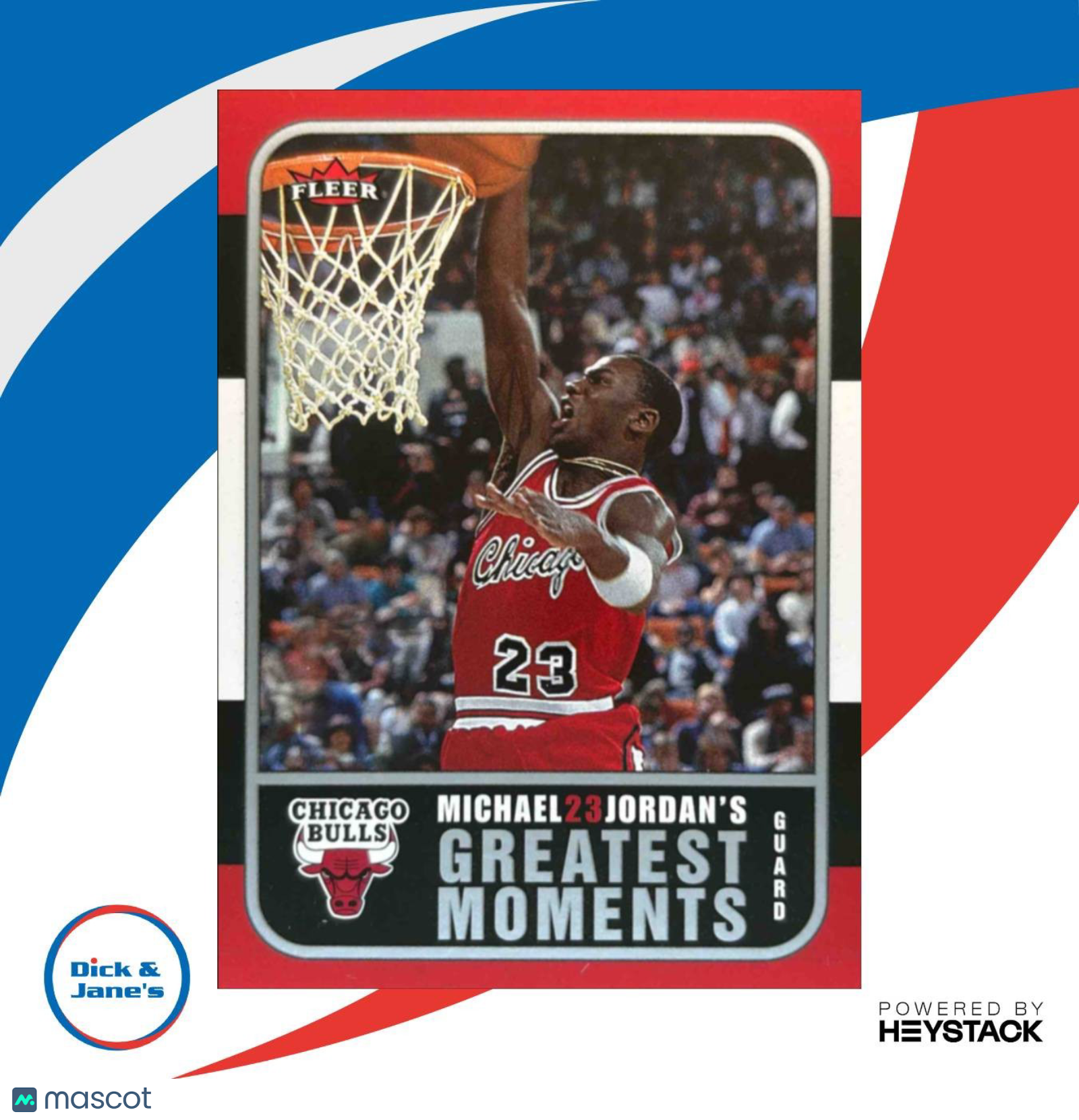 2006-07 Fleer Michael Jordan’s Greatest Moments #MJ-1 Chicago Bulls - Sports Cards