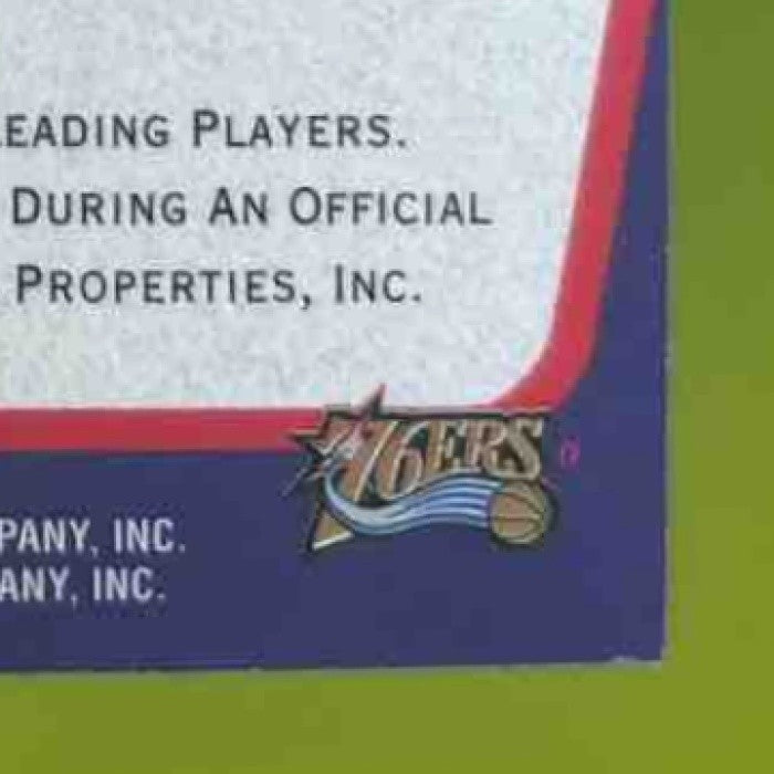 2006-07 Topps Allen Iverson Own the Game Relics #OTGR-AI Philadelphia 76ers - Sports Cards