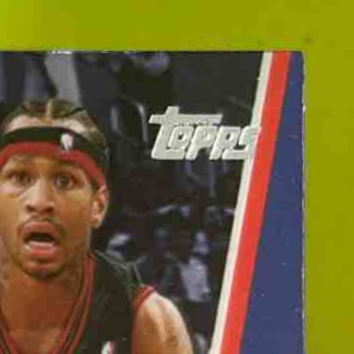 2006-07 Topps Allen Iverson Own the Game Relics #OTGR-AI Philadelphia 76ers - Sports Cards