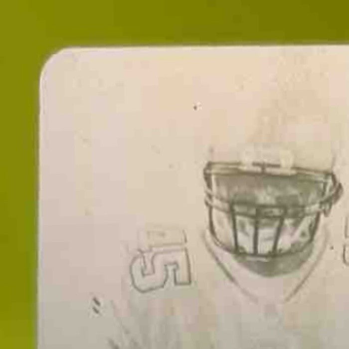 2006 Donruss Playoff 1/1 Yellow Printing Plate Card #140 Garrett Mills - Sports Cards