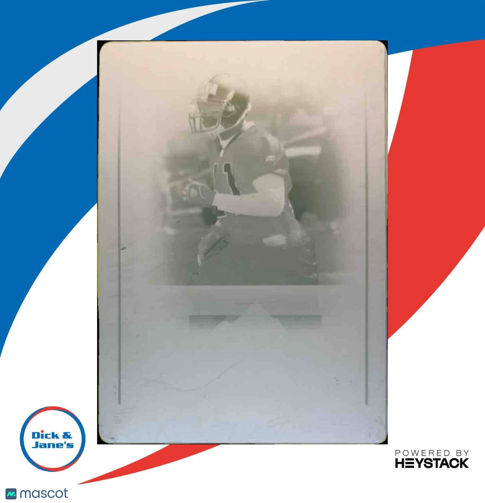 2006 Donruss Playoffs Printing Plate Yellow 1/1 Card #217 Roman Harper - Sports Cards