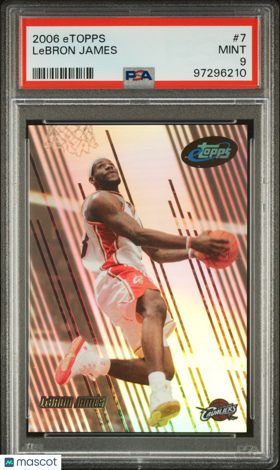 2006 Etopps LeBron James #7 PSA 9 - Graded Sports Cards