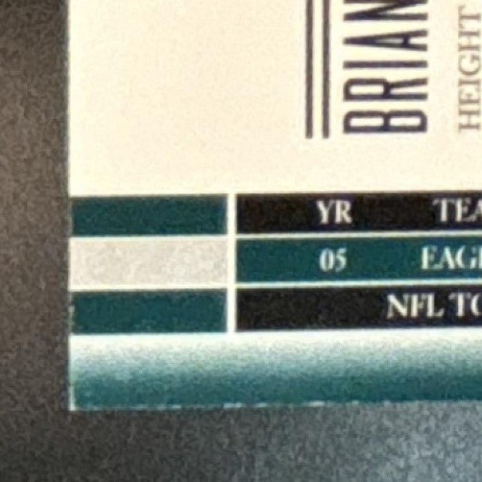 2006 Leaf Limited Brian Westbrook Bronze Spotlight /50 #50 Philadelphia Eagles - Sports Cards