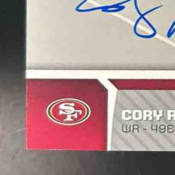 2006 SP Authentic Cory Rodgers Auto #SP-CR RC San Francisco 49ers - Sports Cards