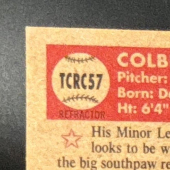 2006 Topps ’52 Rookies Cole Hamels Chrome Refractor /552 #TCRC57 Phillies - Sports Cards
