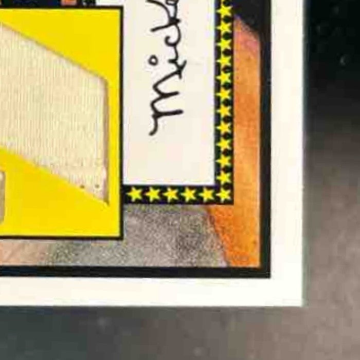 2006 Topps Mickey Mantle (worn) Patch #7 retro - Sports Cards