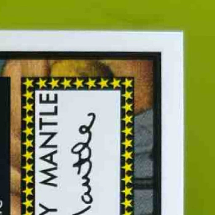 2006 Topps Target Factory Set Mantle Worn Relic MMR52 Mickey Mantle 52T New York - Sports Cards