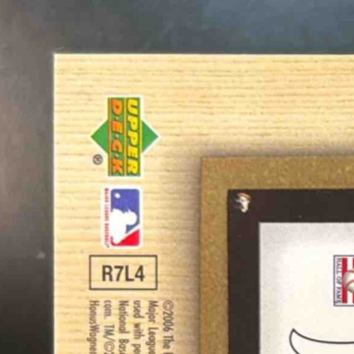 2006 Upper Deck Honus Wagner First Class Legends Gold /699 Pittsburgh Pirates - Sports Cards