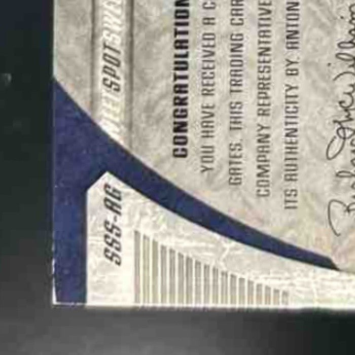 2006 Upper Deck Sweet Spot Antonio Gates Signatures #SSS-AG Auto Chargers - Sports Cards