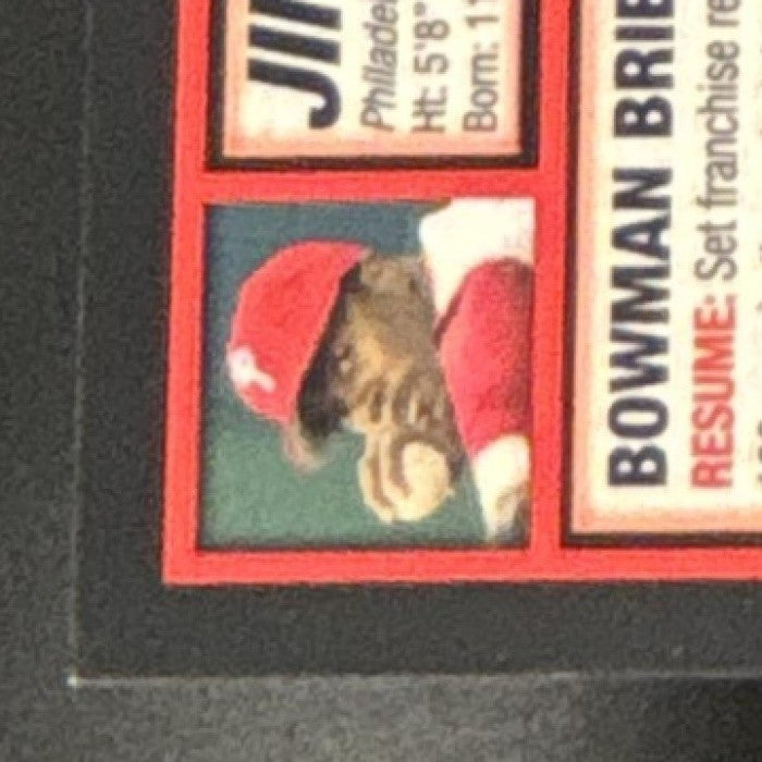 2007 Bowman Chrome Jimmy Rollins Blue Refractor /150 #170 Philadelphia Phillies - Sports Cards